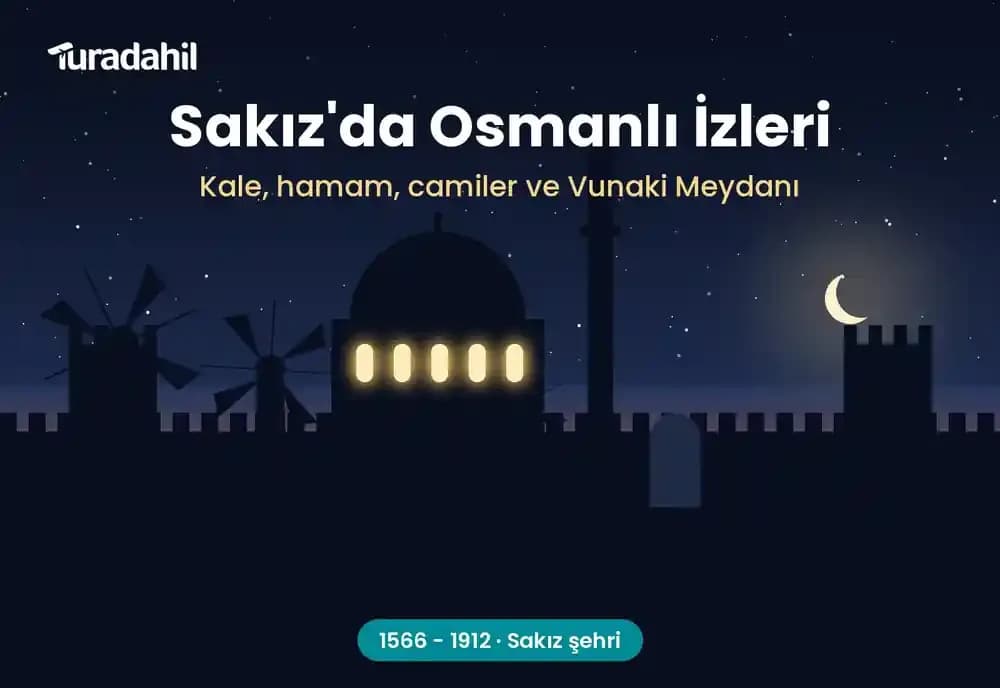 Sakız Adası'nda Osmanlı İzleri: Kale, Hamam, Camiler ve Kara Ali Paşa'nın Mezarı